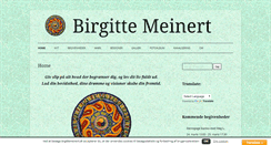 Desktop Screenshot of birgittemeinert.dk